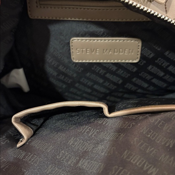 Steve Madden Beige Mini Backpack - Picture 3 of 5